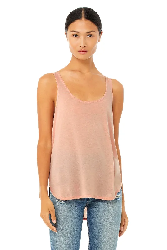 Bella + Canvas Womens Flowy Tank Top - Peach