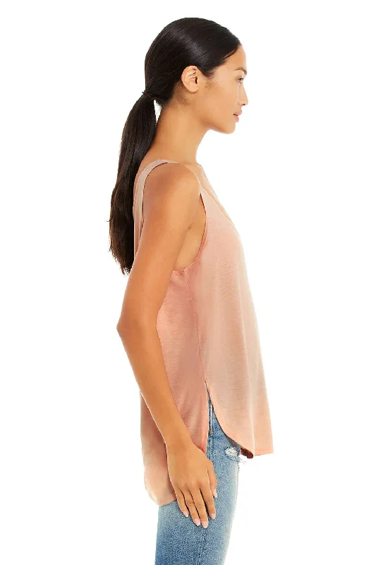 Bella + Canvas Womens Flowy Tank Top - Peach