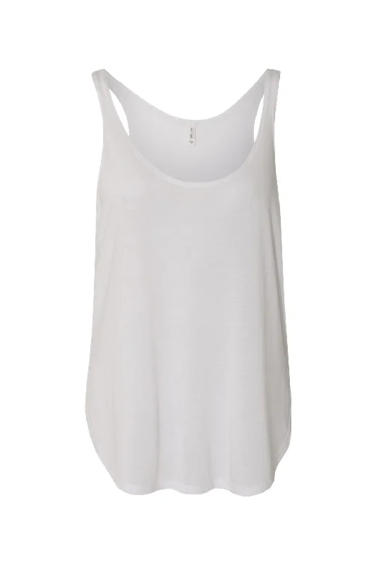 Bella + Canvas Womens Flowy Tank Top - White