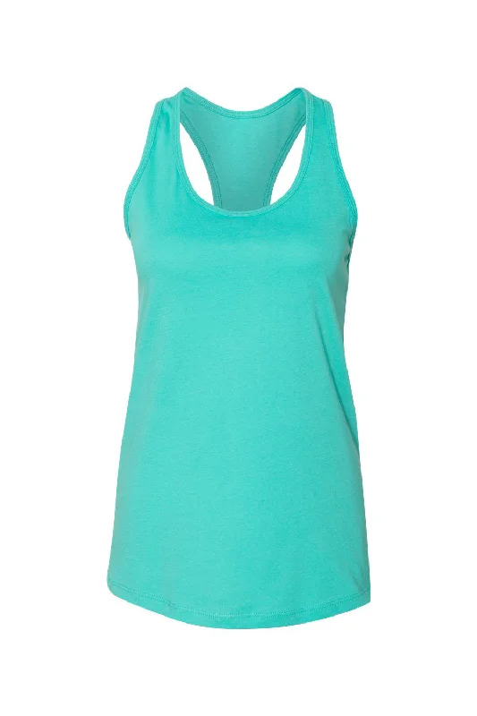 Bella + Canvas Womens Jersey Tank Top - Teal Green