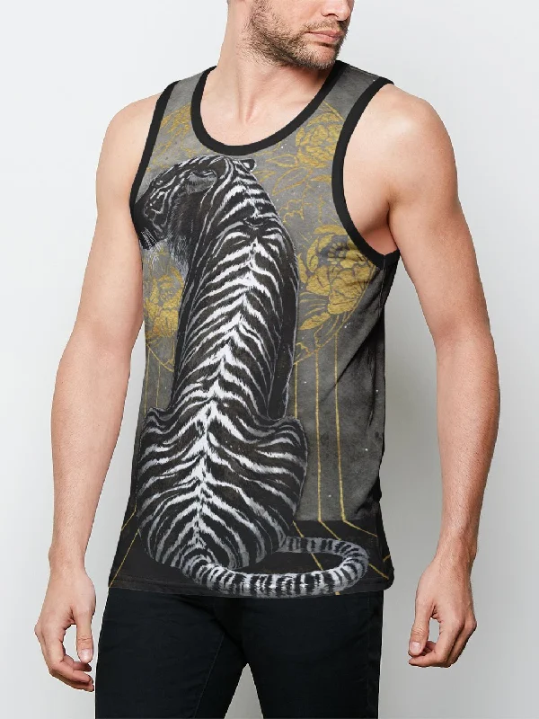 Black Tiger Unisex Tank Top