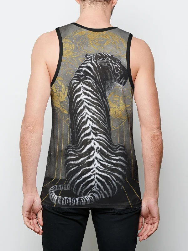 Black Tiger Unisex Tank Top