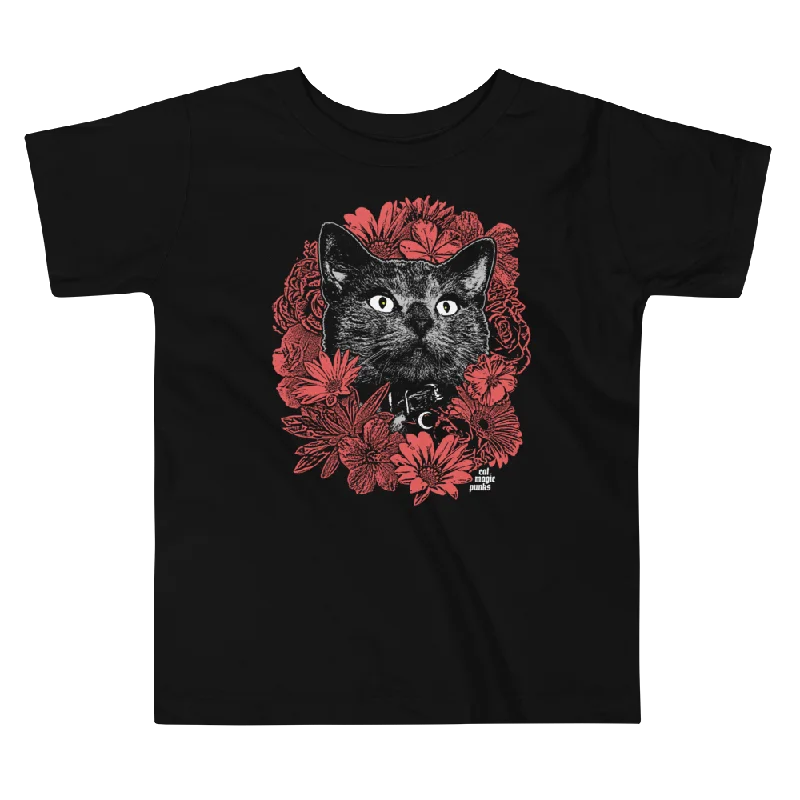 CATSOMMAR Red Flower Toddler Shirt