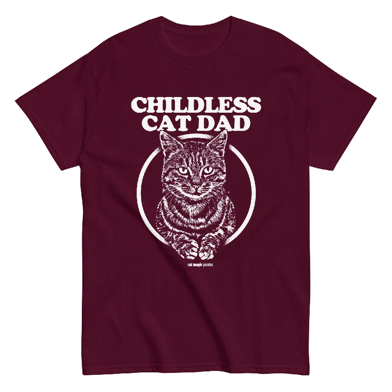 CHILDLESS CAT DAD TABBY Unisex Shirt