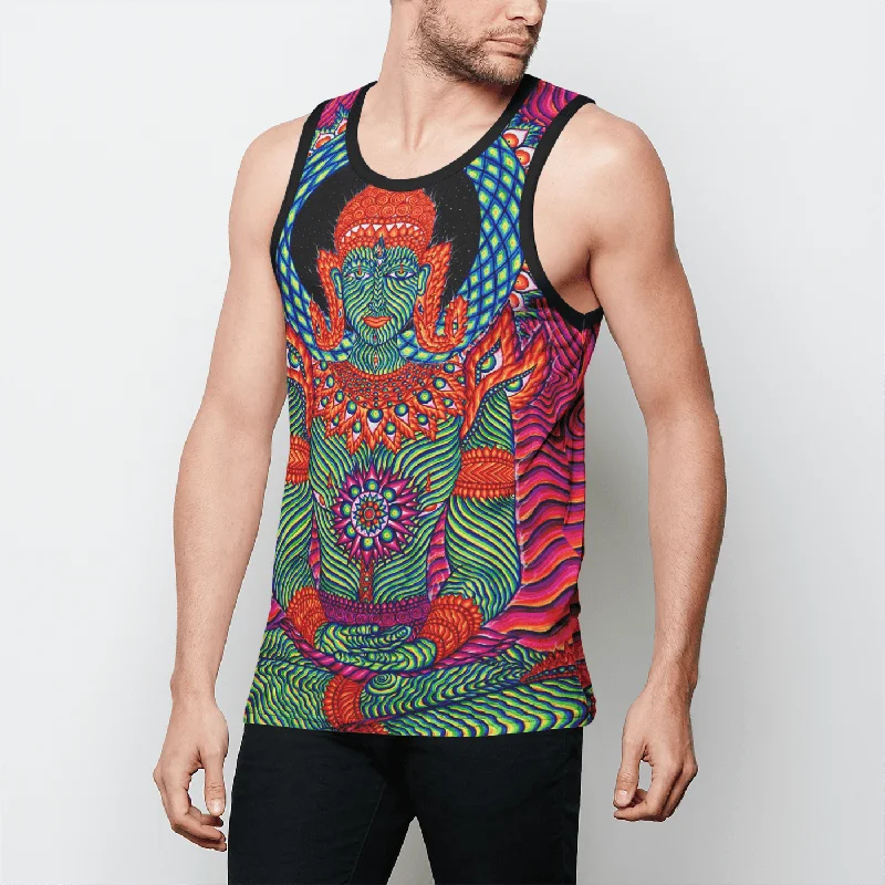 Neon Enlightenment Unisex Tank Top