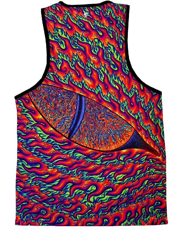 Neon Eye Of The Phoenix Unisex Tank Top