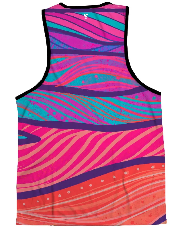 Purple Haze (Stripes) Unisex Tank Top