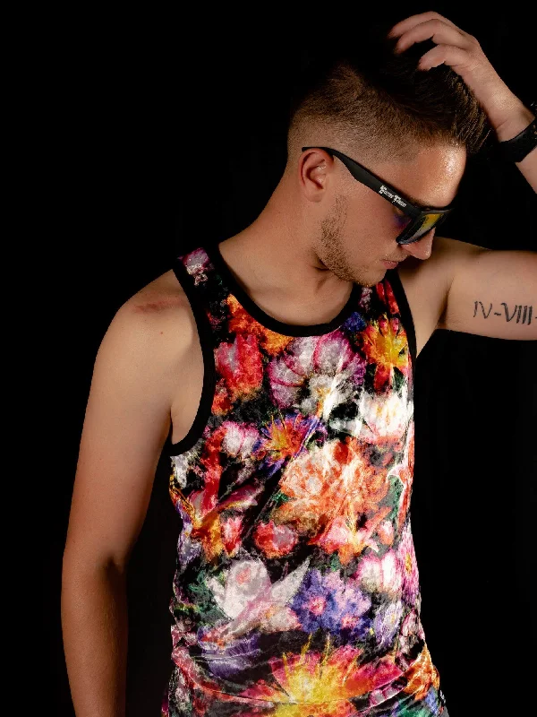 Sacred Bloom Unisex Tank Top