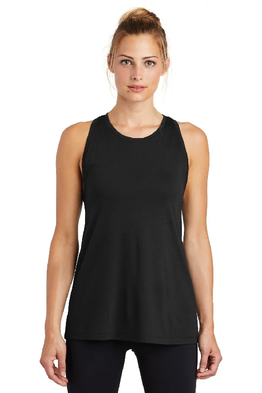 Sport-Tek Womens Moisture Wicking Tank Top - Black