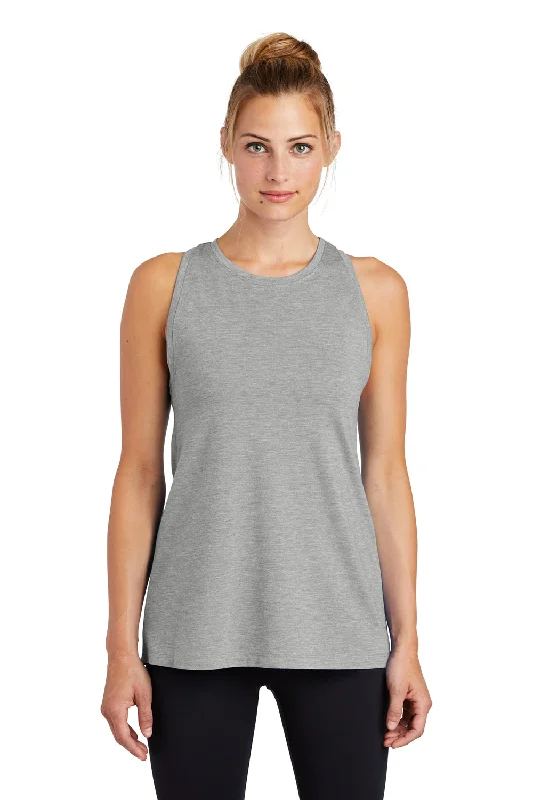 Sport-Tek Womens Moisture Wicking Tank Top - Heather Light Grey