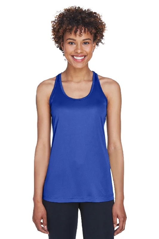 Team 365 Womens Zone Performance Moisture Wicking Tank Top - Royal Blue