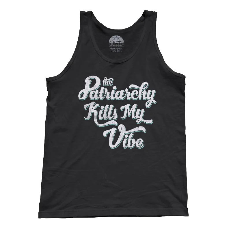 Unisex The Patriarchy Kills My Vibe Feminist Tank Top - Feminism