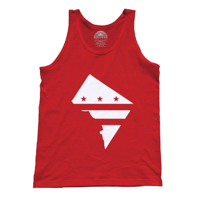 Unisex Washington DC Flag Tank Top