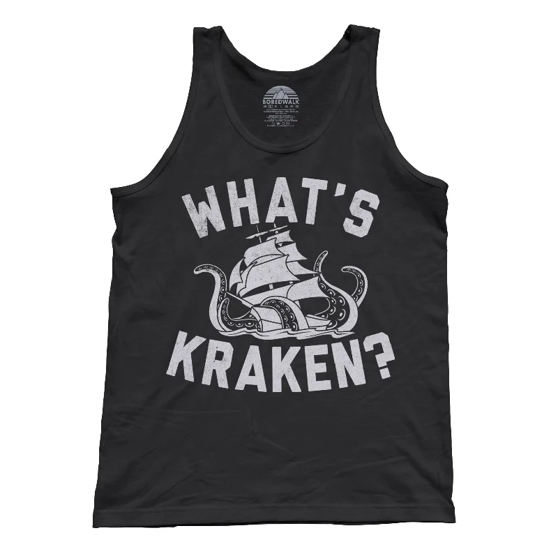 Unisex What's Kraken Sea Monster Tank Top