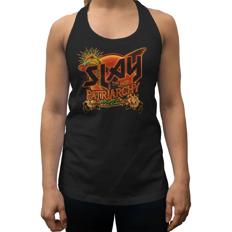 Women's Slay the Patriarchy Racerback Tank Top