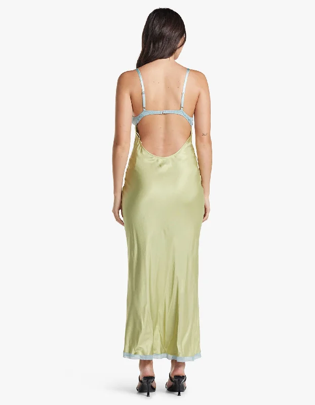 Joelle Maxi Dress - Pear Sorbet/Cloud