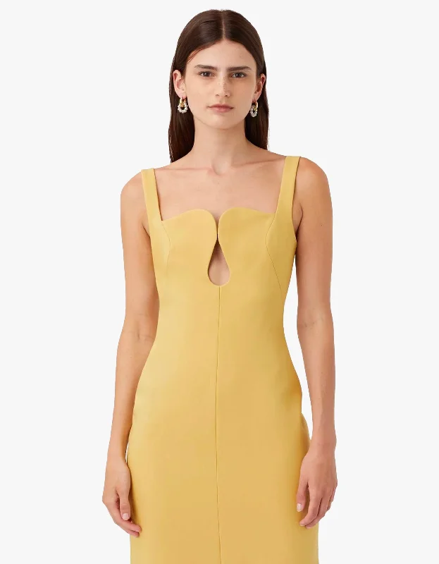 Brixton Dress - Mustard Yellow