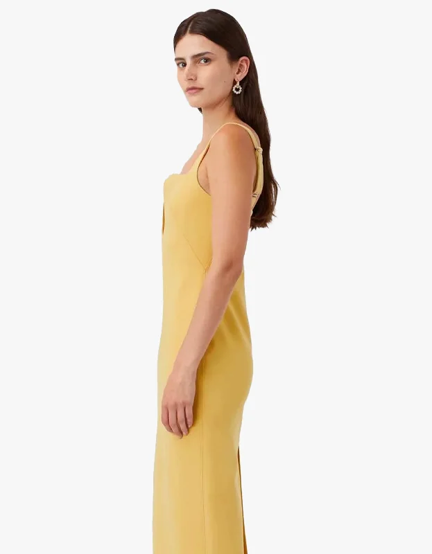 Brixton Dress - Mustard Yellow