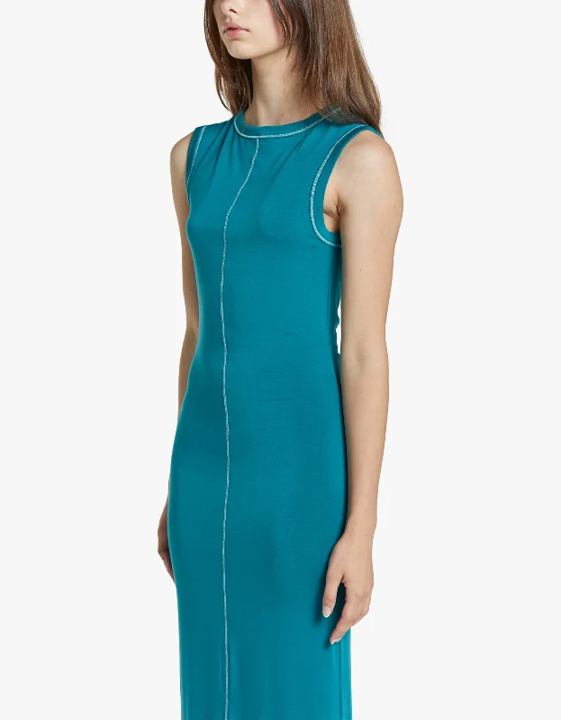 Inez Dress - Marine Green