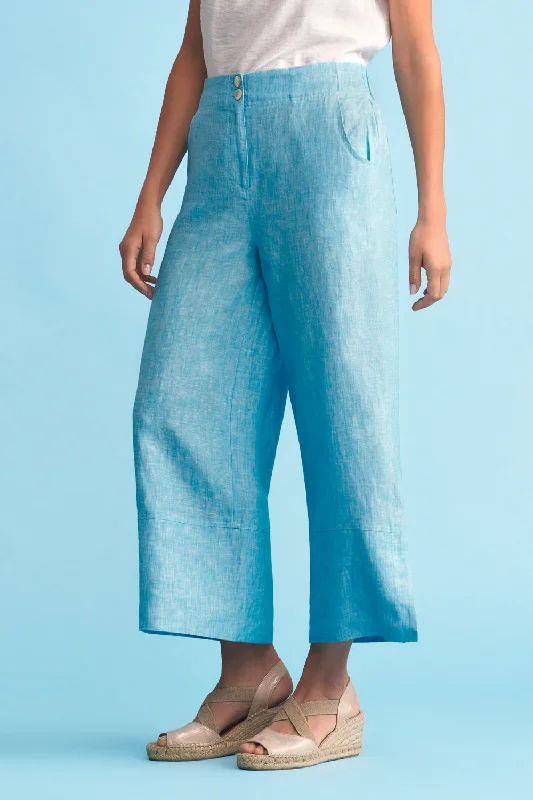 Side Split Linen Pant