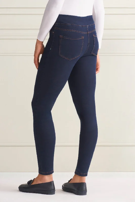 Bengajean® Good Earth Cotton® Full Length Skinny Leg - Denim Blue