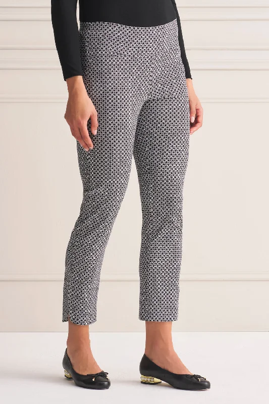 Texture Print Pant - Geo Print