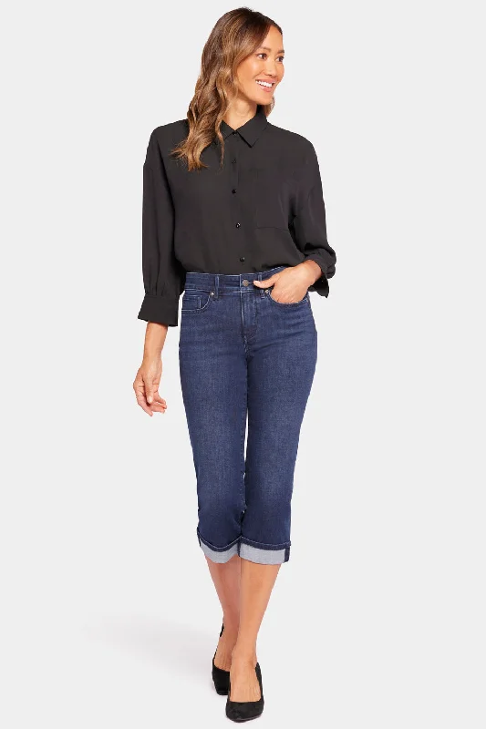 Marilyn Crop Cuff Jeans - Inspire