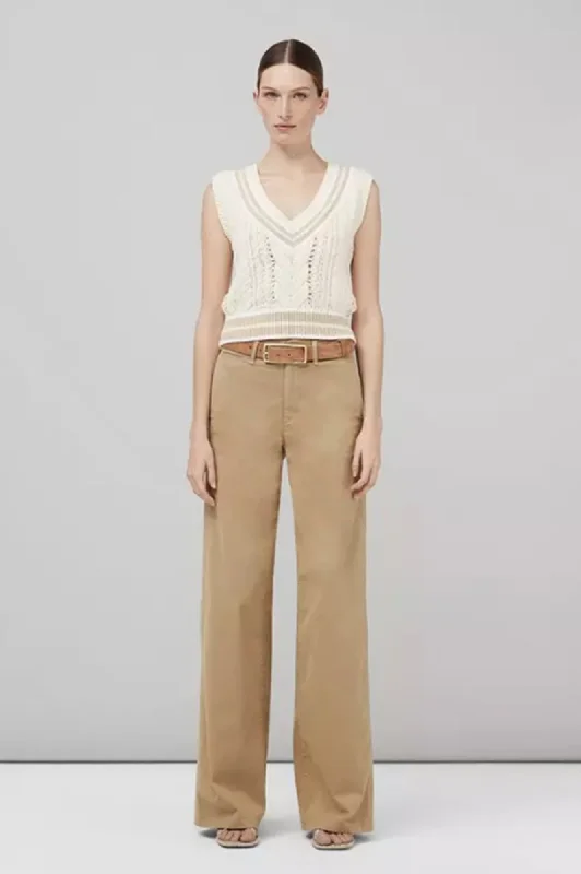 Sofie Wide Leg Chino