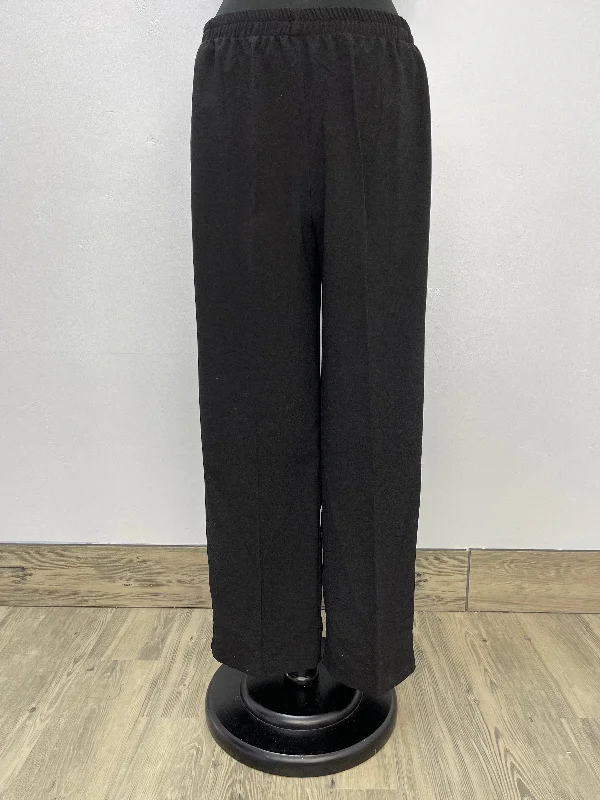 Black Straight Leg Pant