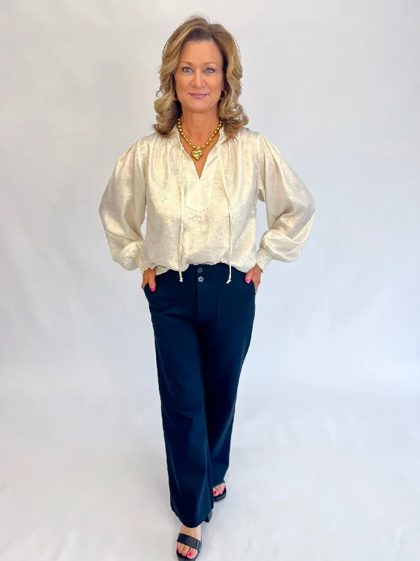 Golden Radiance Blouse