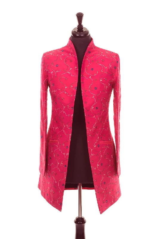 Bhumi Jacket in Hot Cerise