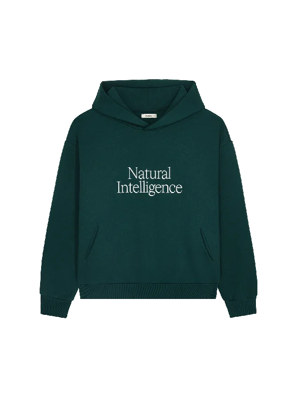 365 Heavyweight Natural Intelligence Hoodie—foliage green