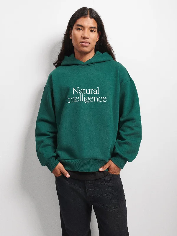 365 Heavyweight Natural Intelligence Hoodie—foliage green