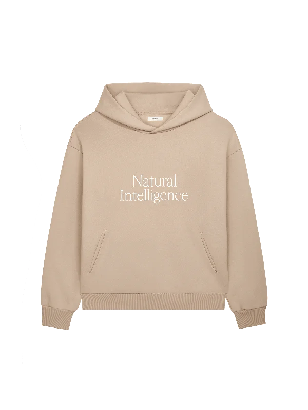 365 Heavyweight Natural Intelligence Hoodie—mirage beige