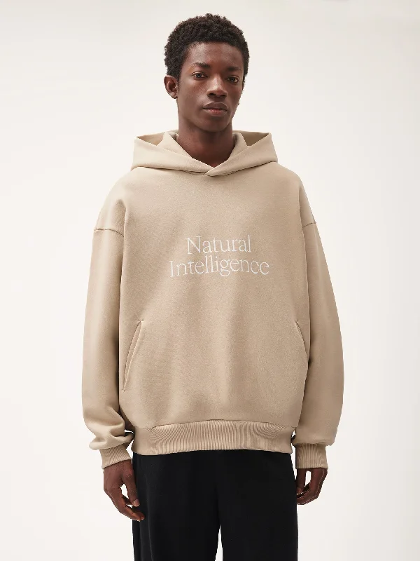 365 Heavyweight Natural Intelligence Hoodie—mirage beige