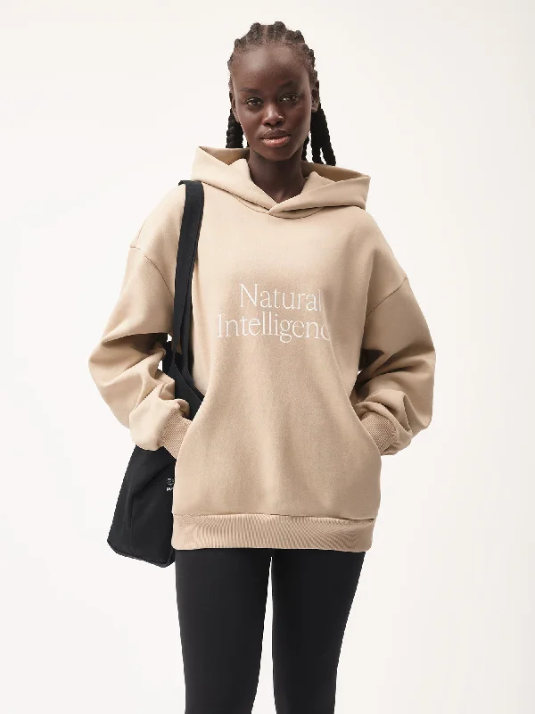 365 Heavyweight Natural Intelligence Hoodie—mirage beige