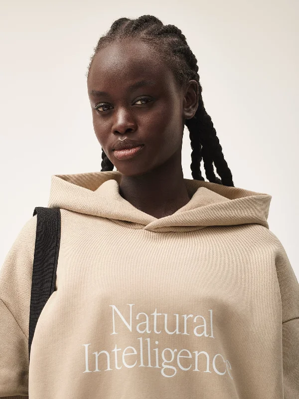 365 Heavyweight Natural Intelligence Hoodie—mirage beige