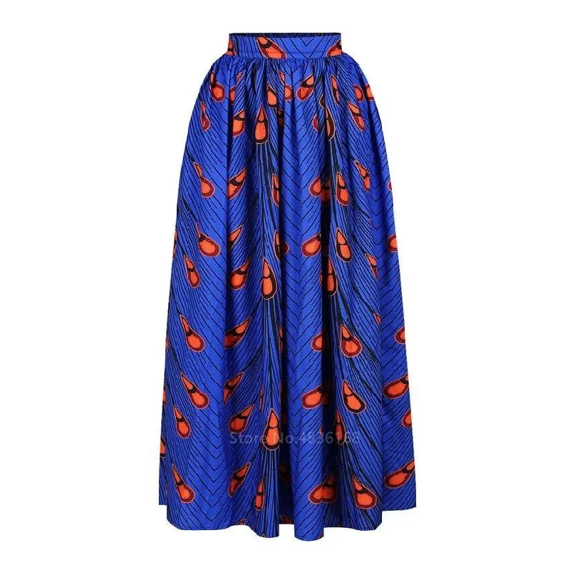 African Print Maxi Skirt