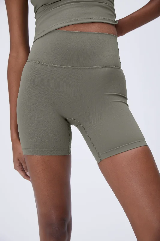 Ultimate Crop Shorts - Olive Green