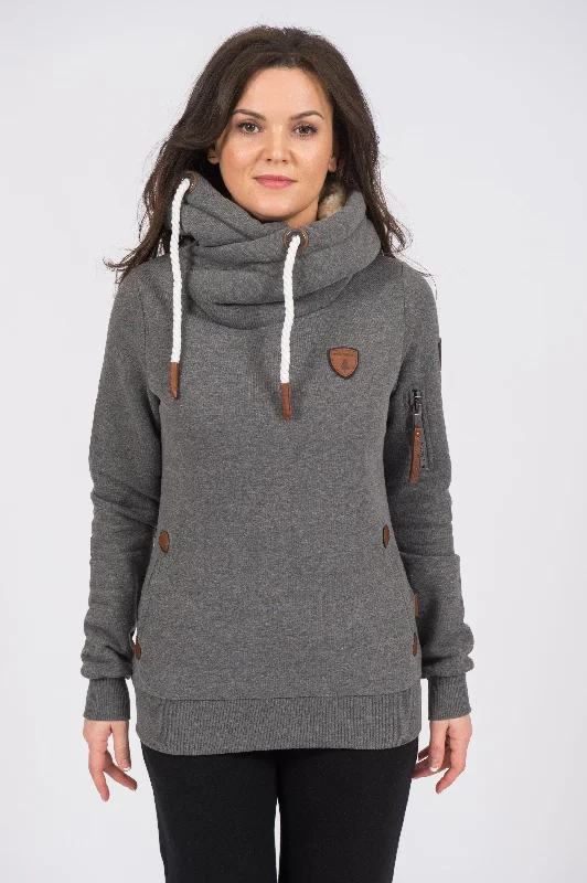 Earhart Dark Heather Grey Hoodie