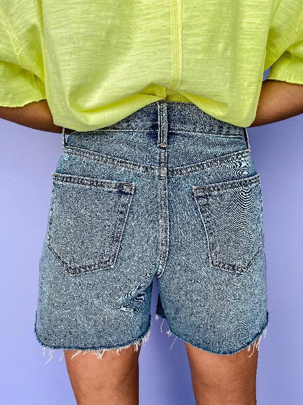 Denver High Rise Boyfriend Shorts