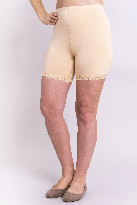 Kitty Undershorts, Beige, Bamboo