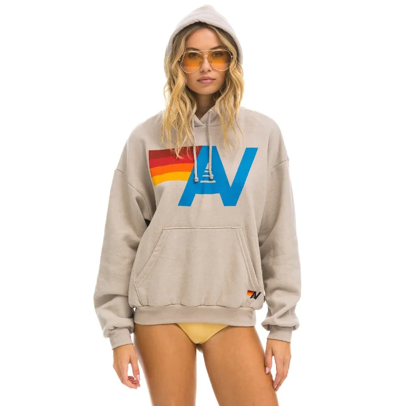 Logo Pullover Hoodie Sand Aviator Nation