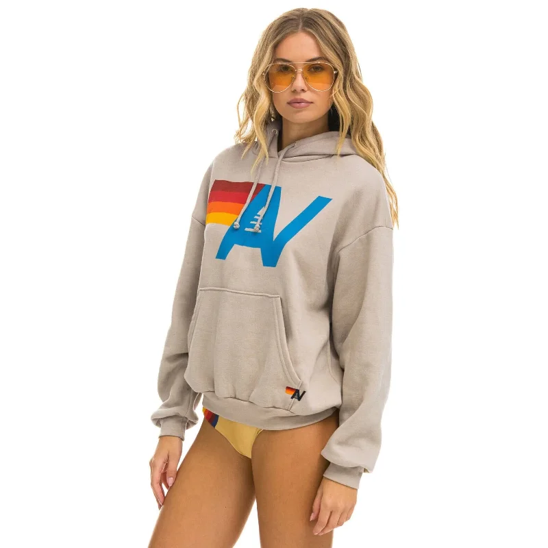 Logo Pullover Hoodie Sand Aviator Nation