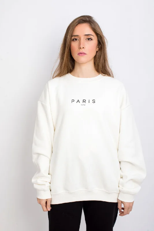 Printed Paris Hoodie - FIF