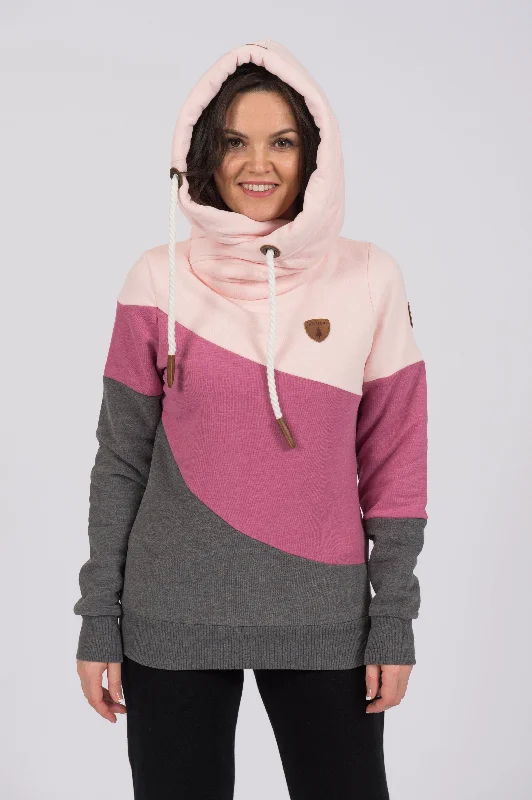 Selene Cassis Mix Hoodie